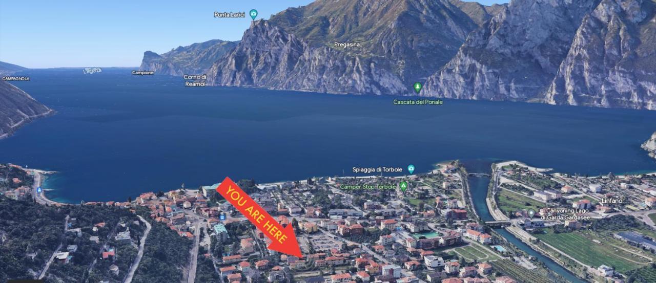 Apartmán Casa Doppia Torbole Sul Garda Exteriér fotografie